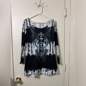 No Label Pre a owned Tie-dye long sleeved No Label Pre owned 2 X